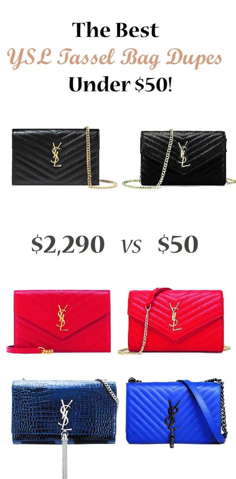 The Best YSL Tassel Bag Dupes Under ! 